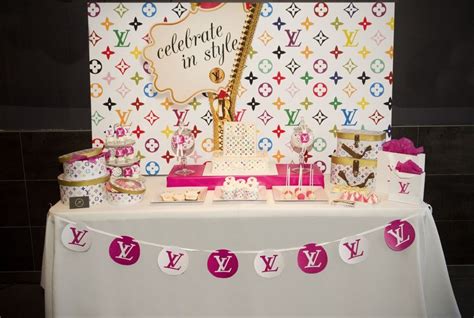 louis vuitton themed party|louis vuitton birthday party.